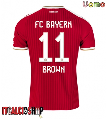 Bayern Munich Nathaniel Brown #11 Prima Maglia 2026-27 Manica Corta